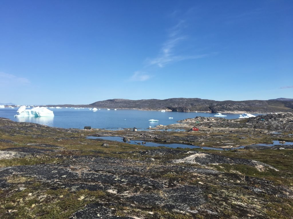 Arctic wilderness on the way from Ilulissat to Oqaatsut