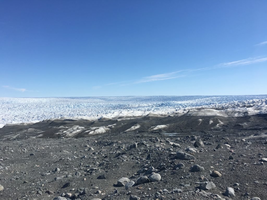 World most active but also shrinking Sermeq Kujalleq's glacier, Greenland