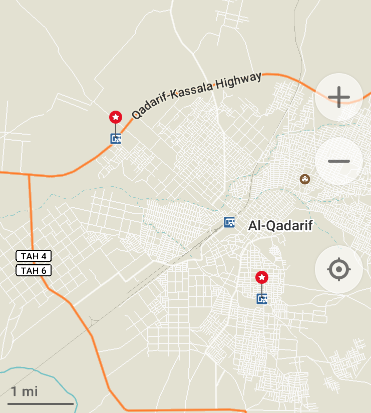 Al-Qadarif map