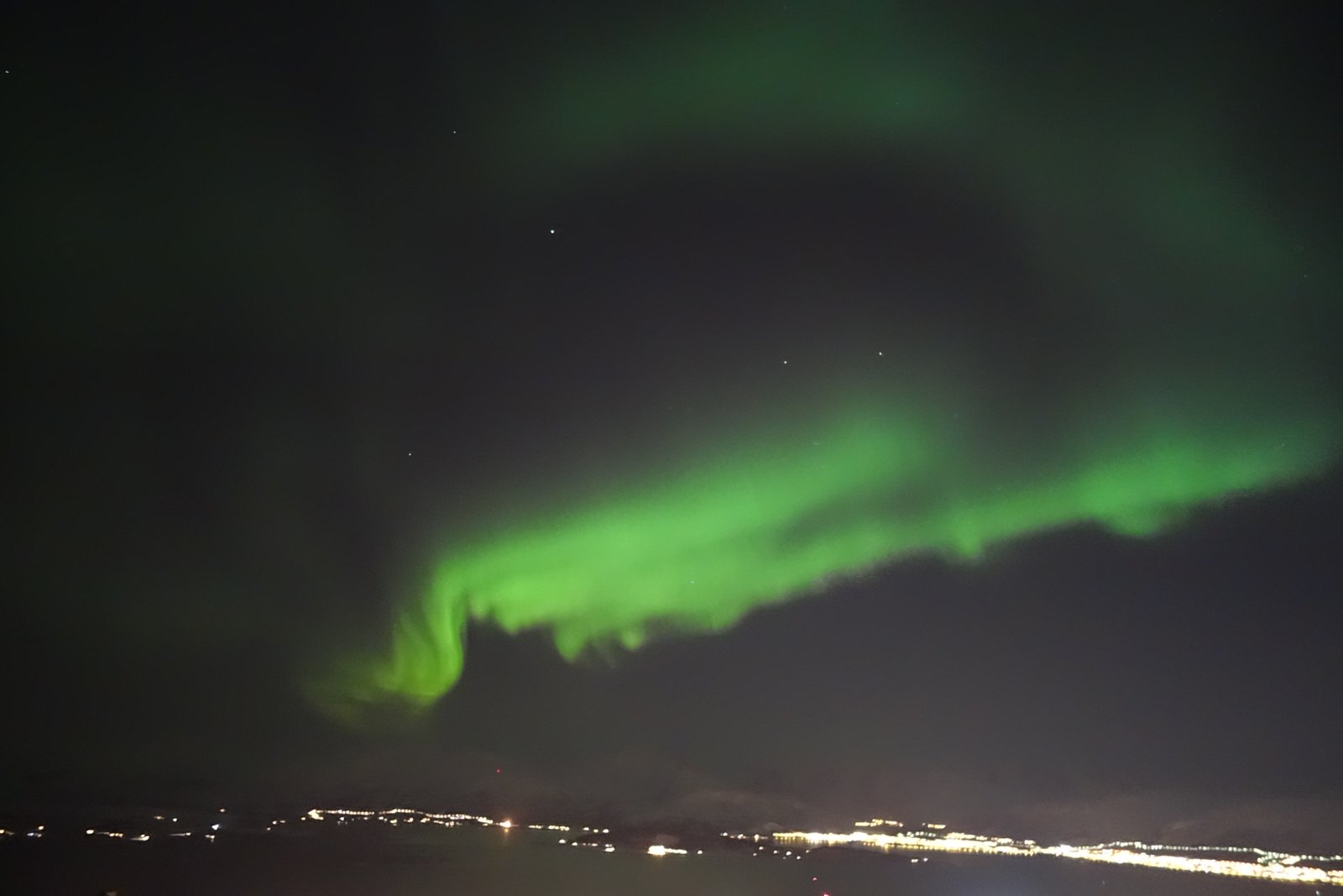 Northern Lights magical choreography in Tromsø's sky