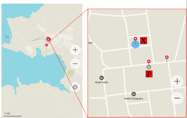 Wadi Halfa map