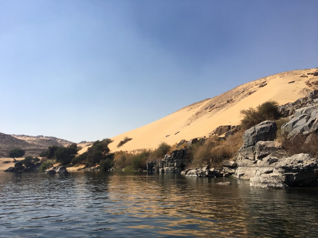 Landscape around Aswan