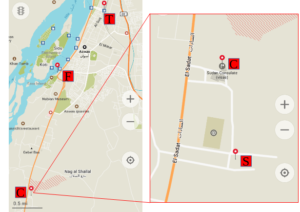 Aswan map