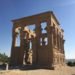 Trajans kiosk, influenced by both Roman and Egyptian architecture