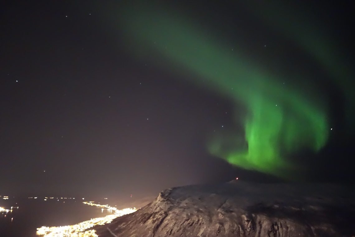 Northern Lights in Tromsø, Norway