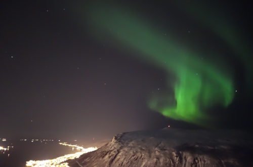 Northern Lights in Tromsø, Norway